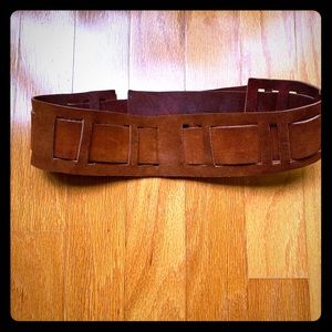 COPY - Mignon Faget !! Reversible and interchangeable 2 piece suede belt